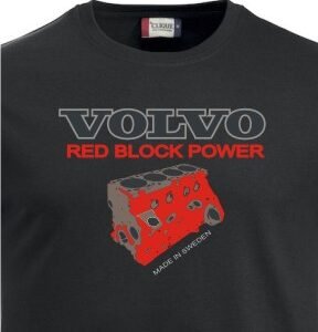 T-shirt Red Block Power Engine