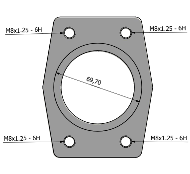 TD04 19t fläns